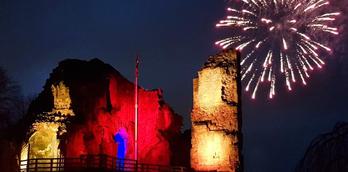 Knaresborough Christmas Market Fireworks Finale