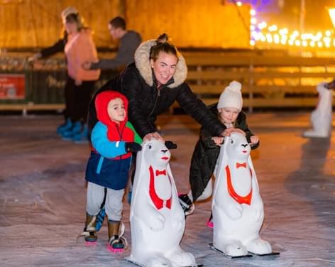 Harrogate Ice Rink & Christmas Attractions at Crescent Gardens