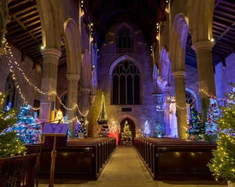 St John's Christmas Tree Festival, Knaresborough