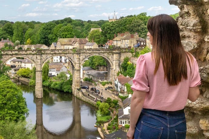 Looking Out from Knaresborough Castle content