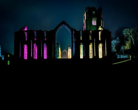 Music and Lights at NT Fountains Abbey