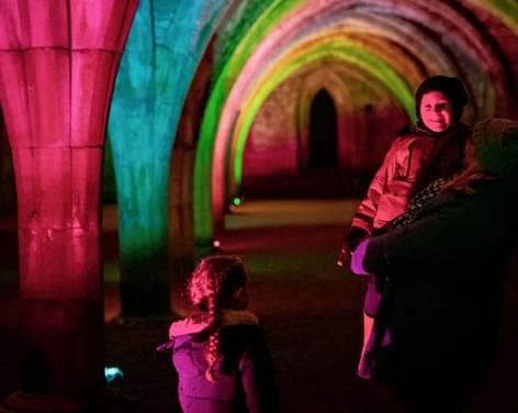 Music and Lights at NT Fountains Abbey