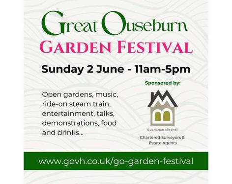 Great Ouseburn Garden Festival