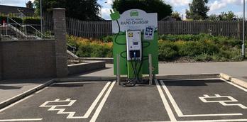 Knaresborough Lidl EV charging points