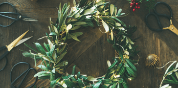Christmas Wreath Making Workshop at How Stean Gorge