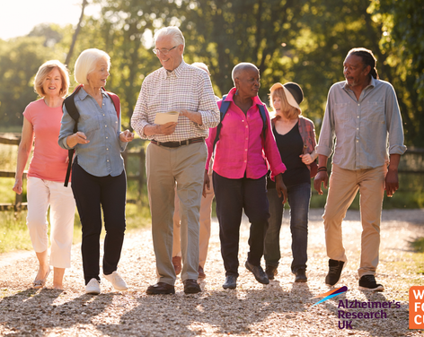 Walk For a Cure with Alzheimer's Research UK