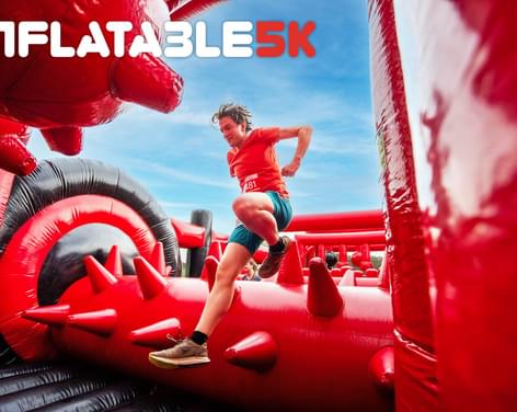 Inflatable 5k Leeds at Harewood House
