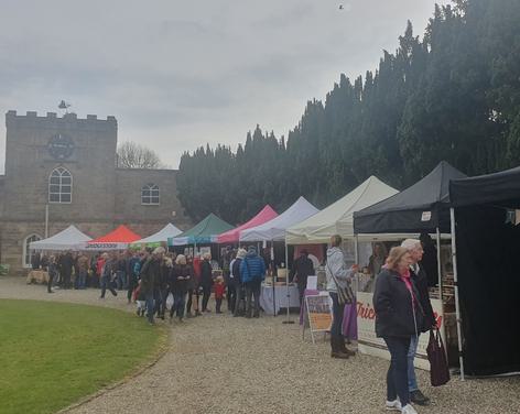Real Markets at Ripley Castle - April
