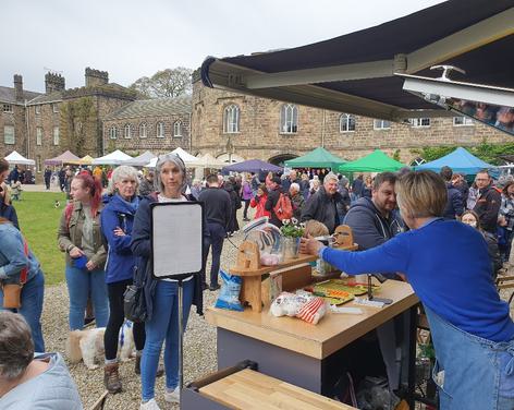 Real Markets at Ripley Castle - March