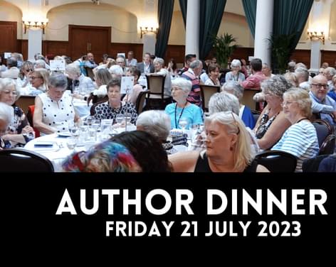 Author Dinner Friday - Theakston Old Peculier Crime Writing Festival