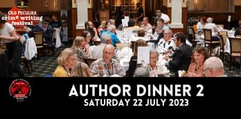 Author Dinner Saturday - Theakston Old Peculier Crime Writing Festival