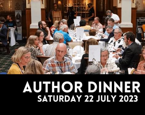 Author Dinner Saturday - Theakston Old Peculier Crime Writing Festival