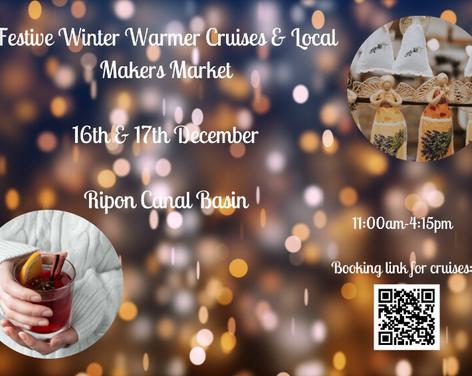 Festive Winter Warmer Cruises & Local Makers Market