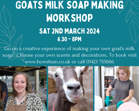 ‘Herd & Hive’ Goats Milk Soap Making Workshop