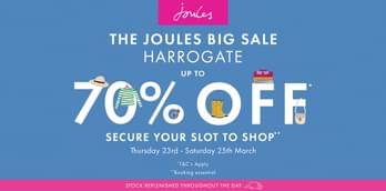 The Joules Big Sale Harrogate