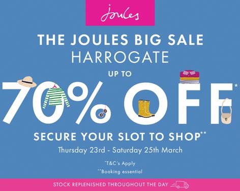 The Joules Big Sale Harrogate