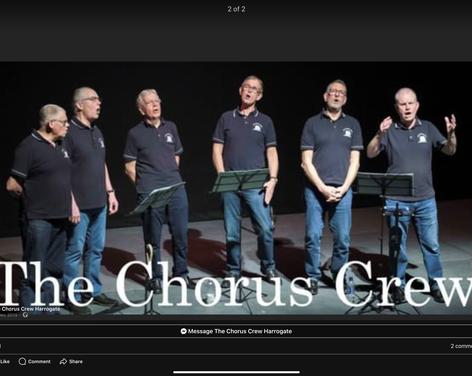 The Chorus Crew at Starbeck Methodist Church