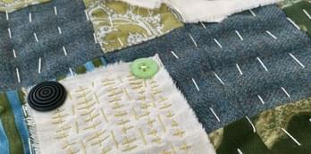 An introduction to slow stitch and mindfulness with Helen Birmingham