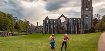 Easter trail at Fountains Abbey and Studley Royal