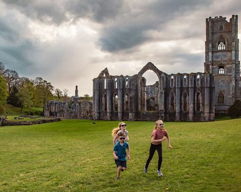 Easter trail at Fountains Abbey and Studley Royal