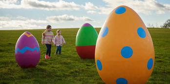 The Giant Easter Egg Hunt at RHS Garden Harlow Carr