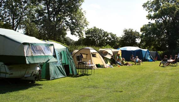 Content Camping Yorkshire Hussar