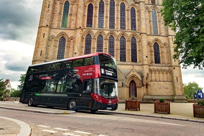 No 36 Bus by Cathedral